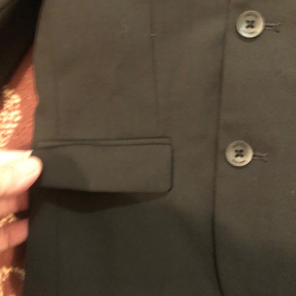 Zara blazer/ suit jacket size 5 - fully lined 2 buttons with lapel- flap pockets - Picture 7 of 8